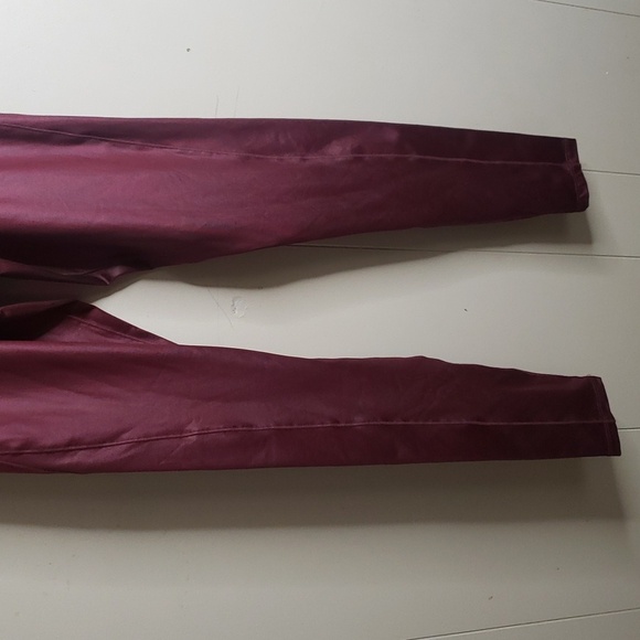 Women's Sleeveless Liquid Bodysuit Wild Fable Small Burgundy - Picture 10 of 11